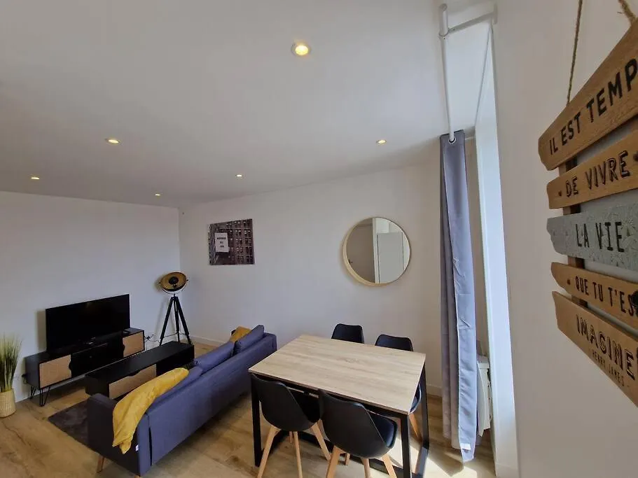 Apartment Cosy & Work - 2 Chambres - 1 Espace Bureau Gouesnou France